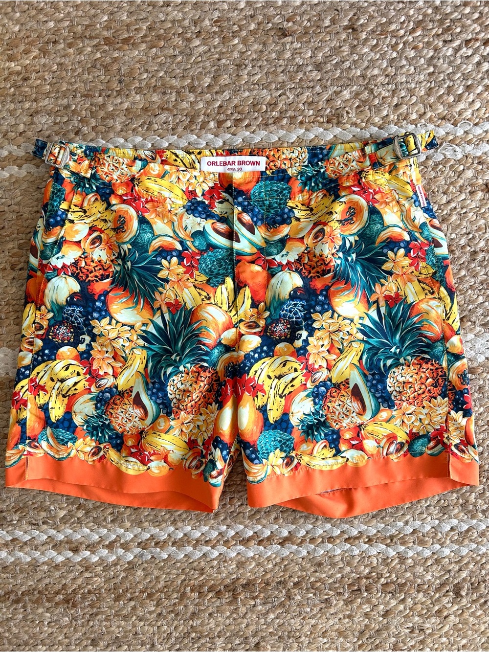 Orlebar Brown  Bulldog Printed Swim Trunks